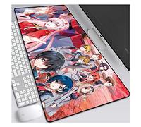 IGIRC Darling dans Le Tapis De Souris Franxx 900X400Mm, Tapis De Souris De Jeu Rapide Et Précis avec Une Base Épaisse De 3 Mm, pour Ordinateurs Portables, Pc, S