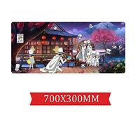 IGIRC Detective Conan 700X300Mm Tapis De Souris, Étendu XXL Grand Tapis De Souris De Jeu Professionnel avec Base De 3Mm D'Épaisseur, pour Ordinateurs Portables, Pc