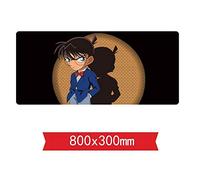 IGIRC Detective Conan Speed Gaming Tapis De Souris |Tapis De Souris XXL | 800 X 300Mm Grand Format |Base De 2Mm D'Épaisseur | Précision Et Vitesse Parfaites, Q