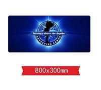 IGIRC Detective Conan Tapis De Souris, 800 X 300 X 3 Mm, Base en Caoutchouc Antidérapante, Compatible avec Les Souris Laser Et Optiques, G