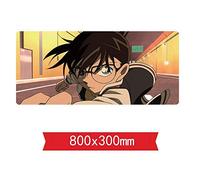 IGIRC Detective Conan Tapis De Souris De Jeu, 800 X 300 X 3 Mm, Base en Caoutchouc Antidérapante, Compatible avec Les Souris Laser Et Optiques, T