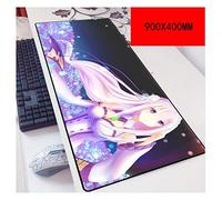 IGIRC Different World Life 900X400Mm De Monstre De Poche, Tapis De Souris Gaming De Précision Et De Rapidité avec Base De 3Mm D'É Paisseur, pour Ordinateurs Portables, J