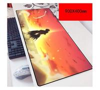 IGIRC Fairy Tail 900X400Mm, Tapis De Souris De Jeu Ultra-Précis Et Rapides avec Une Base De 3Mm D'Épaisseur, pour Ordinateurs Portables, T3
