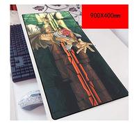 IGIRC Fairy Tail 900X400Mm, Tapis De Souris De Jeu Ultra-Précis Et Rapides avec Une Base De 3Mm D'Épaisseur, pour Ordinateurs Portables, N