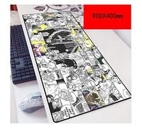 IGIRC Fairy Tail 900X400Mm, Tapis De Souris De Jeu Ultra-Précis Et Rapides avec Une Base De 3Mm D'Épaisseur, pour Ordinateurs Portables, R