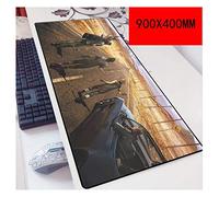 IGIRC Final Fantasy 900X400Mm, Tapis De Souris De Jeu Rapide Et Précis avec Une Base Épaisse De 3 Mm, pour Ordinateurs Portables, N
