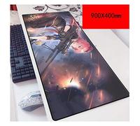 IGIRC Girl Front Tapis De Souris De Jeu De Vitesse |Tapis De Souris XXL | 900 X 400Mm Grand Format |Base De 3 Mm D'Épaisseur | Précision Et Vitesse Parfaites, K