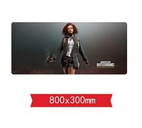 IGIRC Grand Jeu D'Évasion Mouse Mat Gaming, 800 X 300 X 3 Mm, Base en Caoutchouc Antidérapante, Précision Et Vitesse Parfaites, Compatible avec Les Souris Laser Et Optiques, G