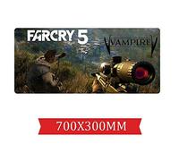 IGIRC La Survie De L'Île Tapis De Souris De Jeu De Vitesse |Tapis De Souris XXL | 700 X 300Mm Grand Format |Base De 3 Mm D'Épaisseur | Une Précision Et Une Vitesse Parfaites, D