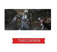 IGIRC Le Meilleur Clavier Pad 700X300Mm Mouse Pad, Étendu XXL Grand Tapis De Souris De Jeu Professionnel avec Base De 3Mm D'Épaisseur, pour Les Ordinateurs Portables, Pc, D