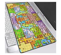 IGIRC Legend of Zelda Tapis De Souris 800 X 300 Mm, Surface De Texture Lisse Mousepad, Couche Imperméable Parfaite, Base De 3 Mm D'Épaisseur, La Meilleure Expérience De Précision Et De Vitesse, F