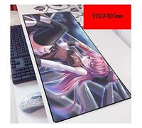 IGIRC Magical Girl 900X400Mm De Monstre De Poche, Tapis De Souris Gaming De Précision Et De Rapidité avec Base De 3Mm D'É Paisseur, pour Ordinateurs Portables, F