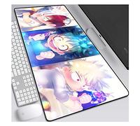 IGIRC Mon Collège Collège 800 X 300 Mm Tapis De Souris, Tapis De Souris Ultra Clair, Couche Imperméable Parfaite, Base De 3 Mm D'Épaisseur, La Meilleure Expérience De Précision Et De Vitesse, Q