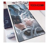 IGIRC Neil Mechanical Age 900X400Mm, Tapis De Souris De Jeu Rapide Et Précis avec Une Base Épaisse De 3 Mm, pour Ordinateurs Portables, J