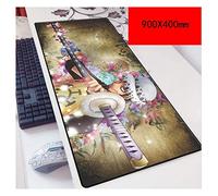 IGIRC One Piece 900X400Mm, Tapis De Souris De Jeu Ultra-Précis Et Rapides avec Une Base De 3Mm D'Épaisseur, pour Ordinateurs Portables, H