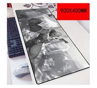 IGIRC One Punch 900X400Mm De Monstre De Poche, Tapis De Souris Gaming De Précision Et De Rapidité avec Base De 3Mm D'É Paisseur, pour Ordinateurs Portables, E