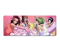 IGIRC Rebel Lulu 900X400Mm, Tapis De Souris De Jeu Ultra-Précis Et Rapides avec Une Base De 3Mm D'Épaisseur, pour Ordinateurs Portables, D