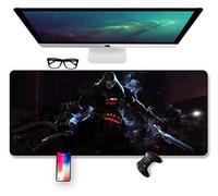 IGIRC Regardez Le Pionnier D.Va Speed Gaming Mouse Pad | Tapis De Souris XXL | 700 X 300Mm Grand Format |Base De 2Mm D'Épaisseur | Précision Et Vitesse Parfaites, Q