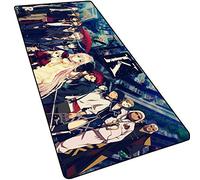 IGIRC Retour De Royauté Tapis De Souris 800 X 300Mm, Surface De Texture Lisse Mousepad, Meilleure Expérience De Précision, Base De 3 Mm D'Épaisseur, Compagnon Laser Et Souris Optique, A