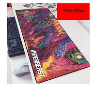 IGIRC Special Textured Surface Tapis De Souris De Jeu De Vitesse |Tapis De Souris XXL | 900 X 400Mm Grand Format |Base De 3 Mm D'Épaisseur | Précision Et Vitesse Parfaites, G