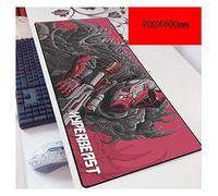 IGIRC Special Textured Surface Tapis De Souris De Jeu De Vitesse |Tapis De Souris XXL | 900 X 400Mm Grand Format |Base De 3 Mm D'Épaisseur | Précision Et Vitesse Parfaites, S