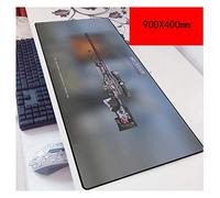 IGIRC Special Textured Surface Tapis De Souris De Jeu De Vitesse |Tapis De Souris XXL | 900 X 400Mm Grand Format |Base De 3 Mm D'Épaisseur | Précision Et Vitesse Parfaites, T1