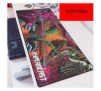 IGIRC Special Textured Surface Tapis De Souris De Jeu De Vitesse |Tapis De Souris XXL | 900 X 400Mm Grand Format |Base De 3 Mm D'Épaisseur | Précision Et Vitesse Parfaites, I