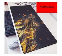 IGIRC Special Textured Surface Tapis De Souris De Jeu De Vitesse |Tapis De Souris XXL | 900 X 400Mm Grand Format |Base De 3 Mm D'Épaisseur | Précision Et Vitesse Parfaites, O