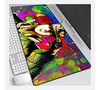 IGIRC Tapis De Souris 800X300Mm De La Merveilleuse Aventure De JoJo, Tapis De Souris De Jeu Rapide Et Précis avec Une Base Épaisse De 3Mm, pour Ordinateurs Portables, Pc, M