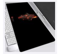 IGIRC Tapis De Souris 900X400Mm Cadeau De Jeu pour Garçon, Tapis De Souris Speed Gaming, Tapis De Souris Allongé Grand Format XXL avec Base Épaisse De 3 Mm, pour Ordinateurs Portables, Pc, M