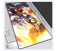 IGIRC Tapis De Souris Blue Route Anime 800X300Mm, Surface Spéciale Résistante À l'usure, Tapis De Souris Long Grand XXL avec Base De 3Mm D'Épaisseur, pour Ordinateurs Portables, Pc, S