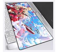 IGIRC Tapis De Souris Blue Route Anime 800X300Mm, Surface Spéciale Résistante À l'usure, Tapis De Souris Long Grand XXL avec Base De 3 Mm D'Épaisseur, pour Ordinateurs Portables, Pc, J