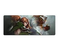 IGIRC Tapis De Souris Canyon Battle Speed Gaming, Tapis De Souris 800 X 300 Mm, Large Tapis De Souris Grand Format XXL avec Base De 3 Mm D'Épaisseur, pour Ordinateurs Portables, Pc