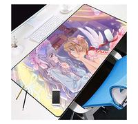 IGIRC Tapis De Souris Cardcaptor Sakura 900X400Mm, Tapis De Souris Speed Gaming, Large XXL Large Tapis De Souris avec Base De 3Mm D'Épaisseur, pour Ordinateurs Portables, Pc