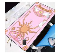 IGIRC Tapis De Souris Cardcaptor Sakura 900X400Mm, Tapis De Souris Speed Gaming, Large XXL Large Tapis De Souris avec Base De 3Mm D'Épaisseur, pour Ordinateurs Portables, Pc, A
