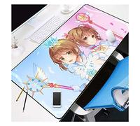 IGIRC Tapis De Souris Cardcaptor Sakura 900X400Mm, Tapis De Souris Speed Gaming, Large XXL Large Tapis De Souris avec Base Épaisse De 3Mm, pour Ordinateurs Portables, Pc