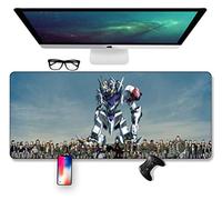 IGIRC Tapis De Souris Cool Gaming Speed Gaming Cool Mech, Tapis De Souris 700X300Mm, Large Tapis De Souris Grand Format XXL avec Base Épaisse De 3 Mm, Précision Et Vitesseparfaites