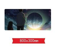 IGIRC Tapis De Souris De 5 Centimètres par Seconde, 800 X 300 X 3 Mm, Base en Caoutchouc Antidérapante, Compatible avec Les Souris Laser Et Optiques, L