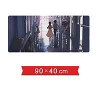 IGIRC Tapis De Souris De 5 Centimètres par Seconde 900X400Mm, Tapis De Souris De Jeu Rapide Et Précis avec Une Base Épaisse De 3 Mm, pour Ordinateurs Portables, Pc, Q