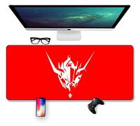 IGIRC Tapis De Souris De Jeu Cool Mech Warrior - Dimension 800 X 400 X 3 Mm - Base en Caoutchouc Antidérapante - Tissage Texturé Traité Spécial Et Bord Cousu, M