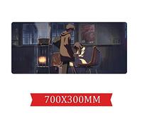 IGIRC Tapis De Souris De Jeu De Vitesse 5 Centimètres par Seconde |Tapis De Souris XXL | 700 X 300Mm Grand Format |Base De 2Mm D'Épaisseur | Précision Et Vitesse Parfaites, L