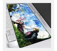 IGIRC Tapis De Souris De Jeu De Vitesse De Chroniques De Xenoblade | Tapis De Souris XXL | 900 X 400Mm Grand Format |Base De 3 Mm D'Épaisseur | Précision Et Vitesse Parfaites, K