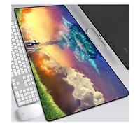 IGIRC Tapis De Souris De Jeu De Vitesse De Chroniques De Xenoblade | Tapis De Souris XXL | 900 X 400Mm Grand Format |Base De 3 Mm D'Épaisseur | Précision Et Vitesse Parfaites, F