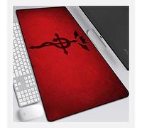 IGIRC Tapis De Souris De Jeu De Vitesse Fullmetal Alchemist |Tapis De Souris XXL | 900 X 400Mm Grand Format |Base De 3 Mm D'Épaisseur | Précision Et Vitesse Parfaites, C