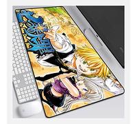 IGIRC Tapis De Souris De Jeu De Vitesse Les Sept Péchés Capitaux |Tapis De Souris XXL | 900 X 400Mm Grand Format |Base De 3 Mm D'Épaisseur | Précision Et Vitesse Parfaites, G