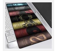 IGIRC Tapis De Souris De Jeu De Vitesse Les Sept Péchés Capitaux |Tapis De Souris XXL | 900 X 400Mm Grand Format |Base De 3 Mm D'Épaisseur | Une Précision Et Une Vitesse Parfaites, D