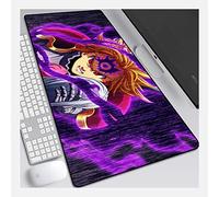 IGIRC Tapis De Souris De Jeu De Vitesse Les Sept Péchés Capitaux |Tapis De Souris XXL | 900 X 400Mm Grand Format |Base De 3 Mm D'Épaisseur | Précision Et Vitesse Parfaites, H
