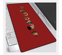 IGIRC Tapis De Souris De Jeu De Vitesse Les Sept Péchés Capitaux |Tapis De Souris XXL | 900 X 400Mm Grand Format |Base De 3 Mm D'Épaisseur | Précision Et Vitesse Parfaites, T