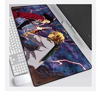 IGIRC Tapis De Souris De Jeu De Vitesse Les Sept Péchés Capitaux |Tapis De Souris XXL | 900 X 400Mm Grand Format |Base De 3 Mm D'Épaisseur | Précision Et Vitesse Parfaites, M