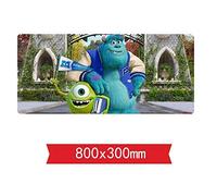 IGIRC Tapis De Souris De Jeu De Vitesse Monsters University |Tapis De Souris XXL | 800 X 300Mm Grand Format |Base De 2Mm D'Épaisseur | Précision Et Vitesse Parfaites, C